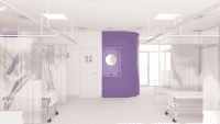 klinika Vizualizace nové kliniky Prostory elektrolecby